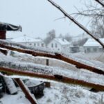 Eisregen.